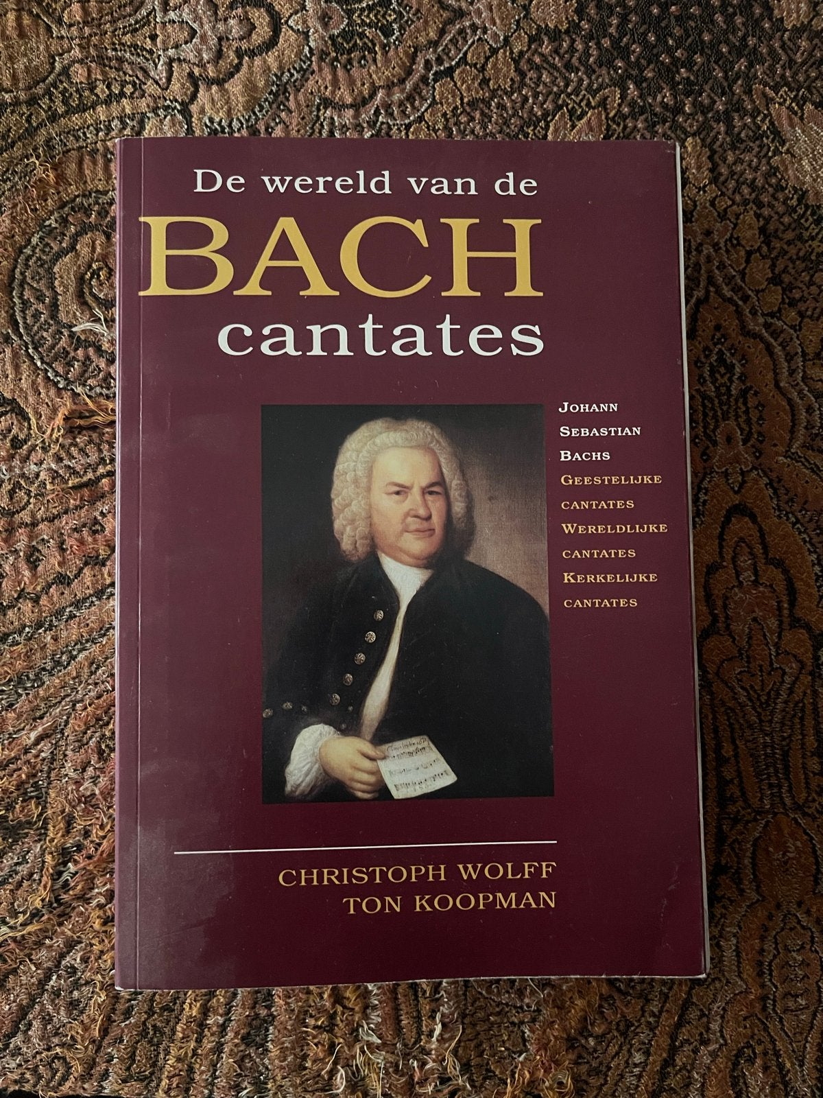 De wereld van de BACH cantates - Christoph Wolff, Ophalen of Verzenden, Zo goed als nieuw, Artiest