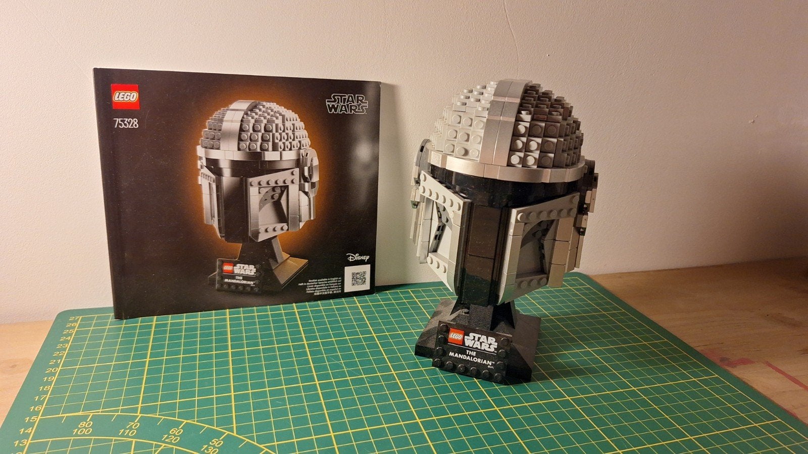 LEGO Star Wars The Mandalorian Helm (75328), Star Wars, Lego, Ophalen of Verzenden, Zo goed als nieuw