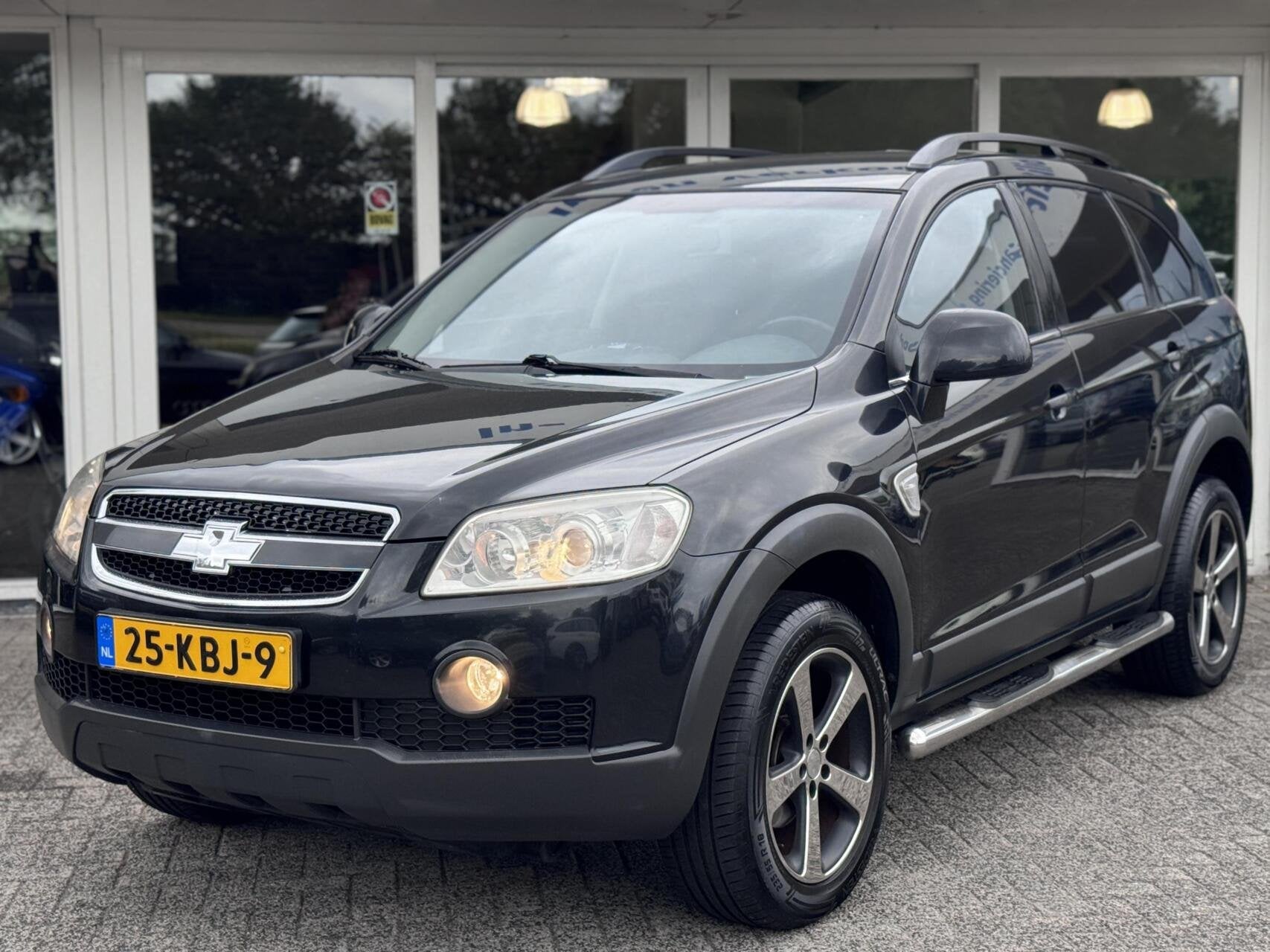 Chevrolet Captiva 2.4 Intro Edition 2WD, 7 Persoons!, Trekha, Auto's, Voorwielaandrijving, Euro 5, Gebruikt, Zwart
