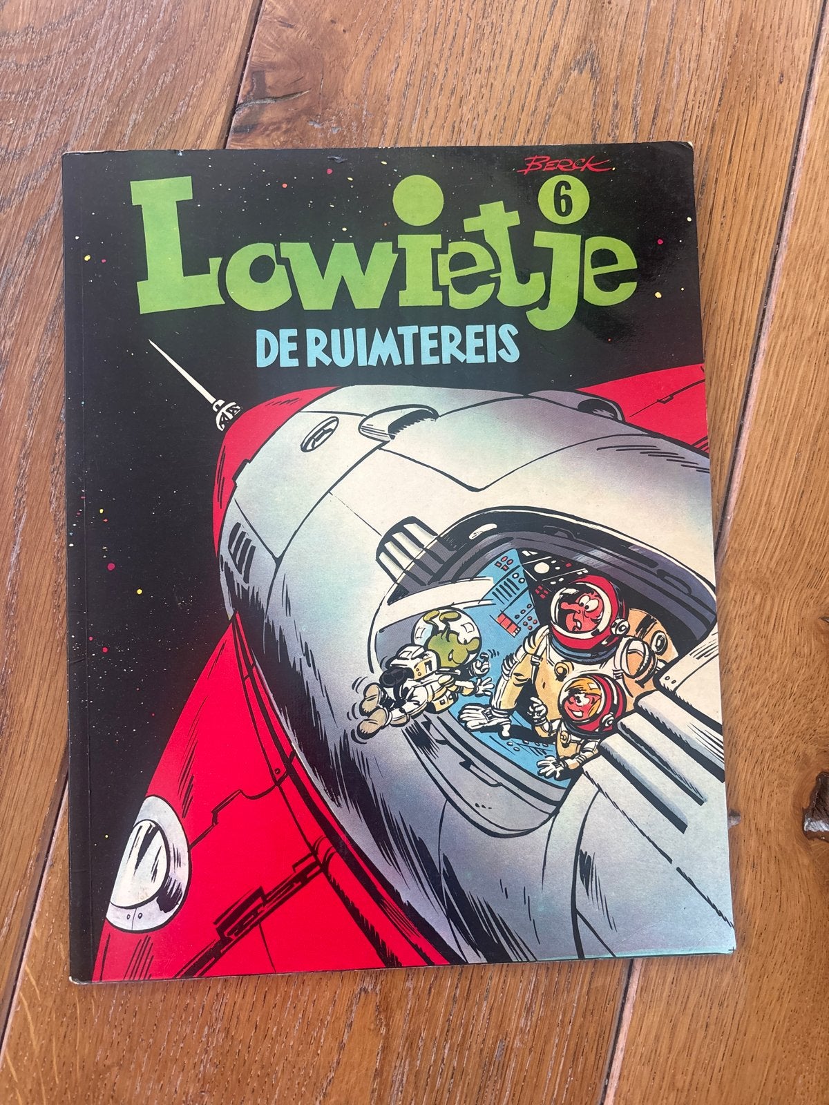 Lowietje - De Ruimtereis (Nr. 6), Eén stripboek, Ophalen of Verzenden, Gelezen