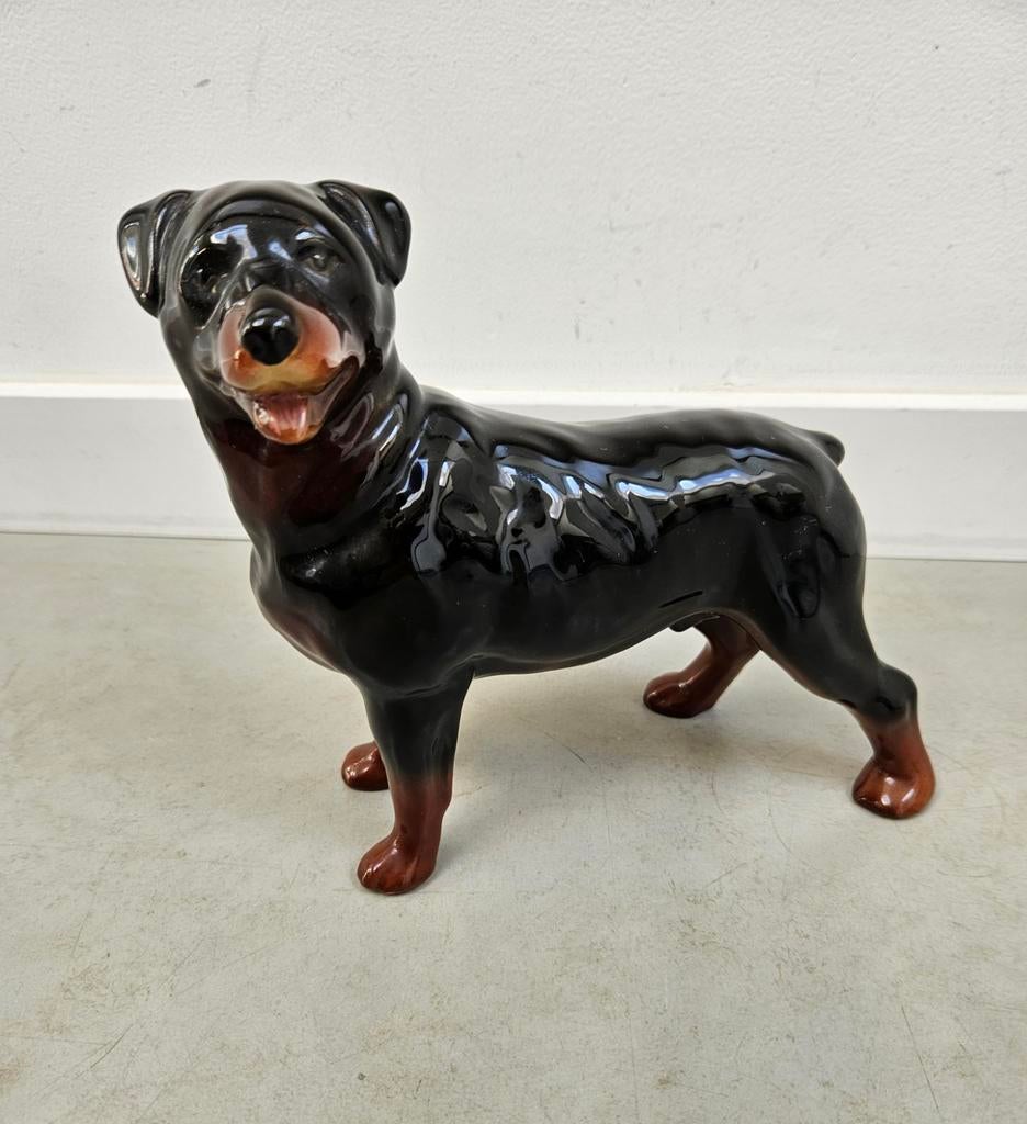 Coopercraft England beeldje Rottweiler, Ophalen of Verzenden, Zo goed als nieuw, Dier