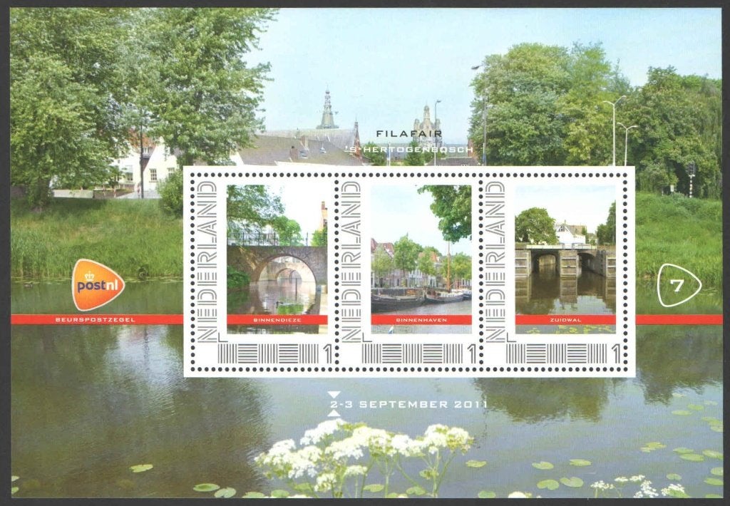 Postzegels Filafair 's-Hertogenbosch 2011 (7), Ophalen of Verzenden, Na 1940, Postfris
