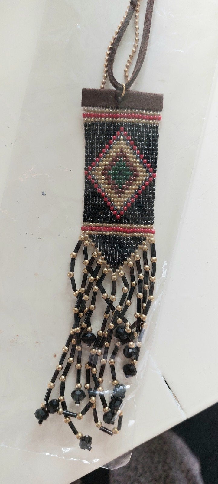 Lange Ibiza style bohemian ketting, Overige materialen, Verstelbaar, Overige kleuren, Verzenden