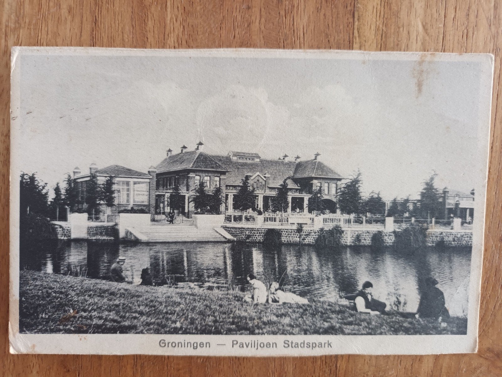 Groningen Paviljoen Stadspark 1936, Ophalen of Verzenden, 1920 tot 1940, Gelopen, Groningen