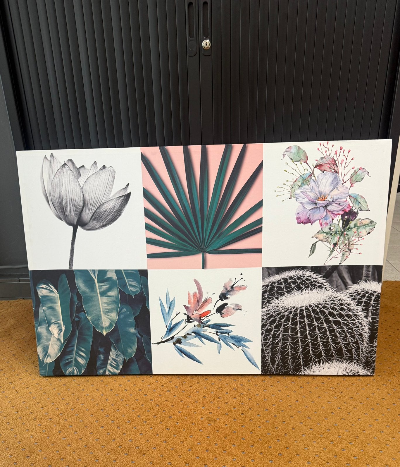 Groot schilderij / wanddecoratie/ foto op canvas, Ophalen, Zo goed als nieuw, 125 cm of meer, Schilderij