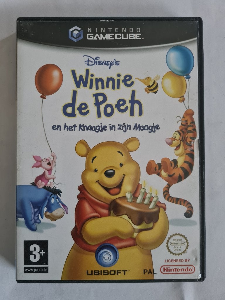 WINNIE de POOH en de knaagje in zijn maagje, Spelcomputers en Games, Games | Nintendo GameCube, Gebruikt, 1 speler, Ophalen of Verzenden
