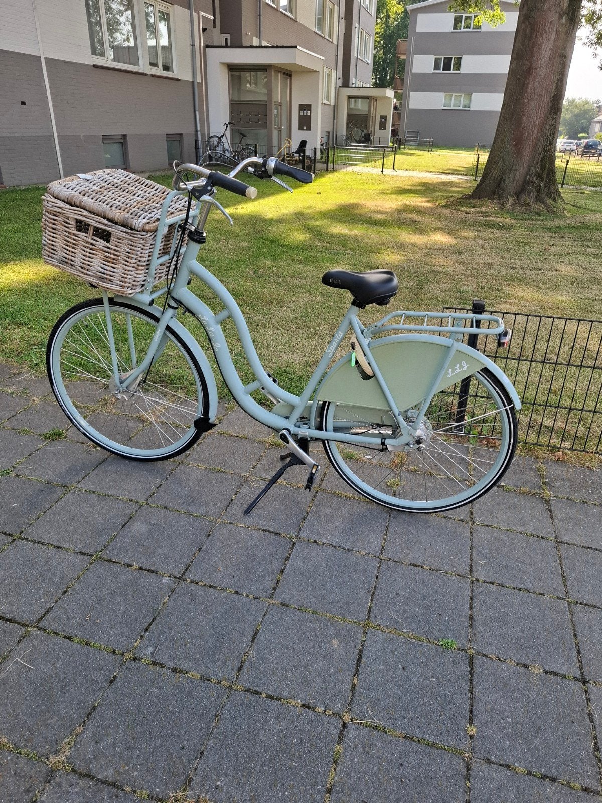 Sparta Lola Jo Damesfiets met 8 versnellingen en fietsmand, Ophalen, Sparta, Velgrem, Versnellingen