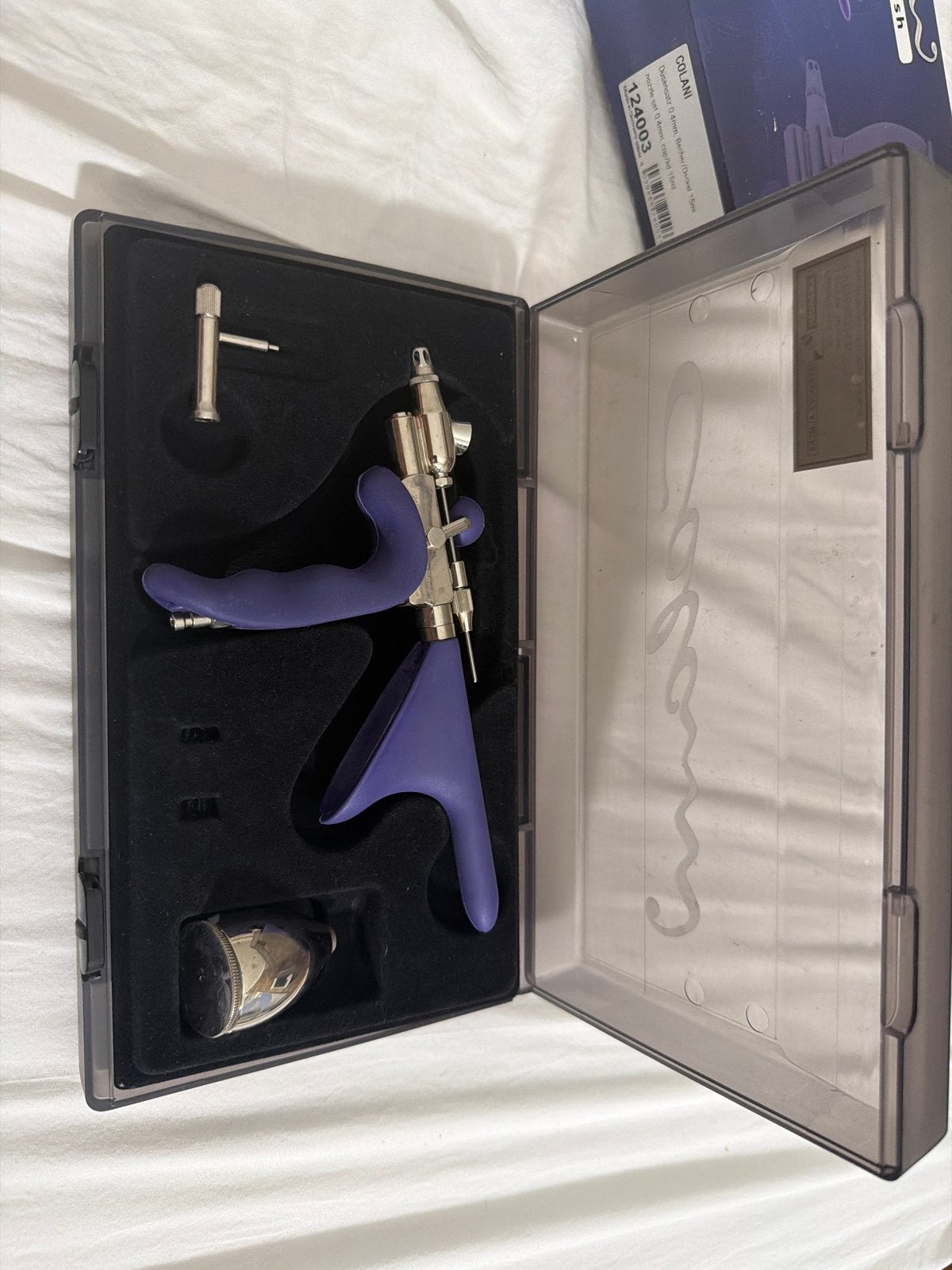 Colani Airbrush 124003 - Harder & Steenbeck, Ophalen, Zo goed als nieuw, Airbrush en Toebehoren