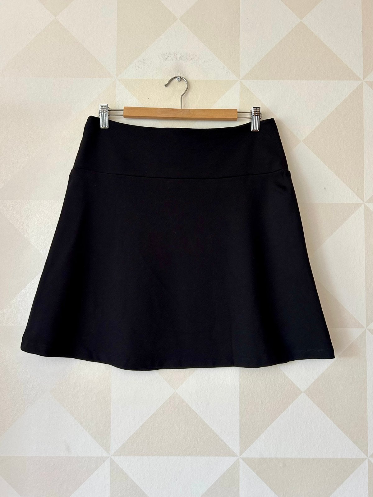King Louie Border Skirt rok zwart L/40 zgan, Zwart, Maat 42/44 (L), Ophalen of Verzenden, Zo goed als nieuw