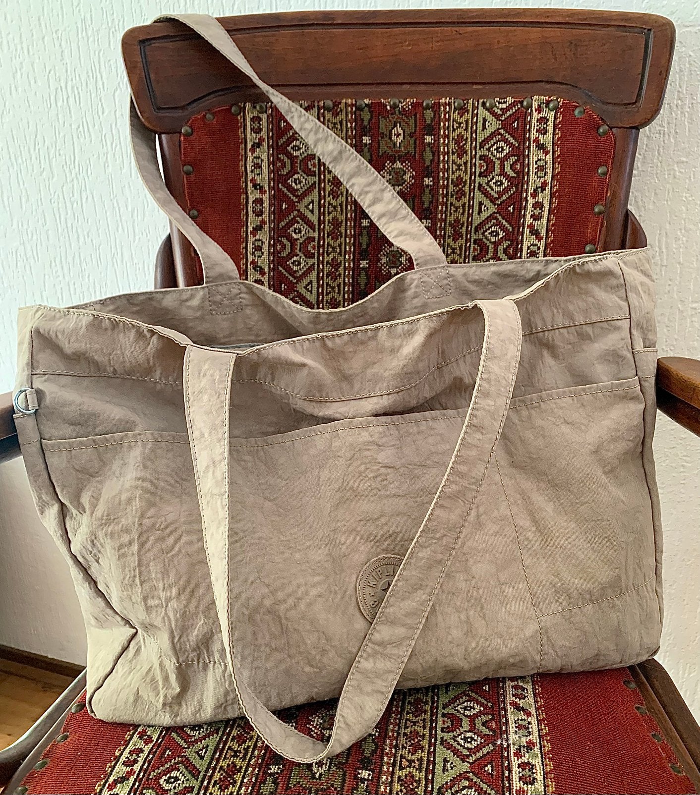 Kipling Schoudertas 44x33x15cm, Ophalen of Verzenden, Zo goed als nieuw, Overige kleuren, Shopper