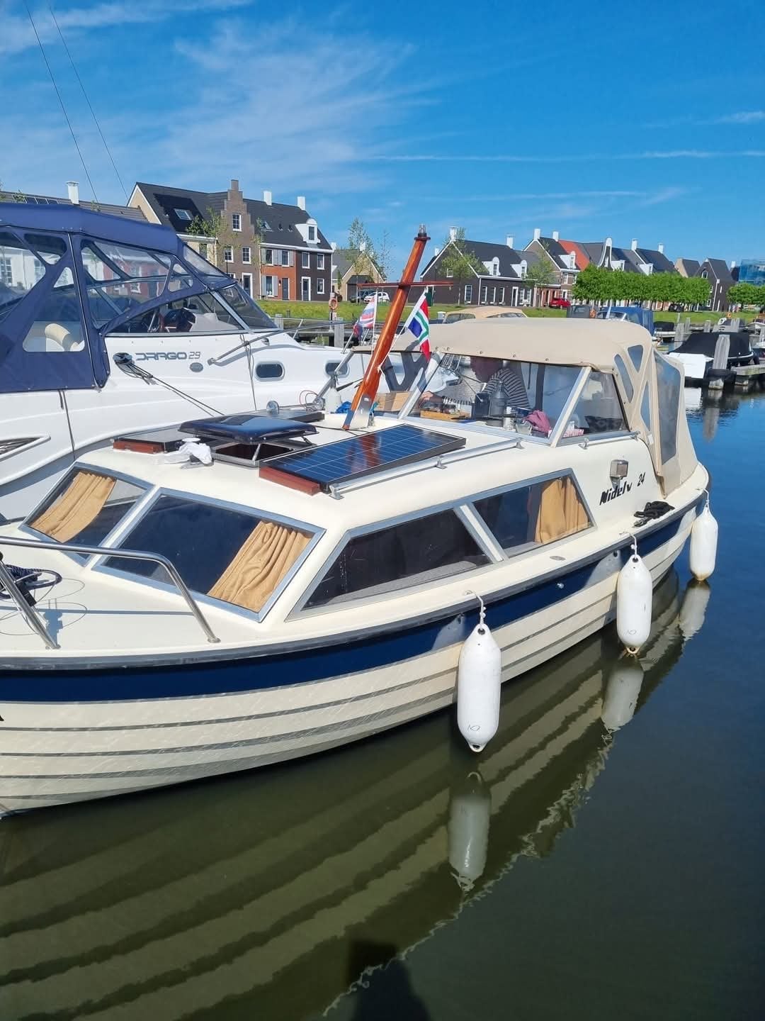 Nidelv 24 Spitsgatter - Bouwjaar 1978, Watersport en Boten, Ophalen, Gebruikt, Nidelv, Dieptemeter