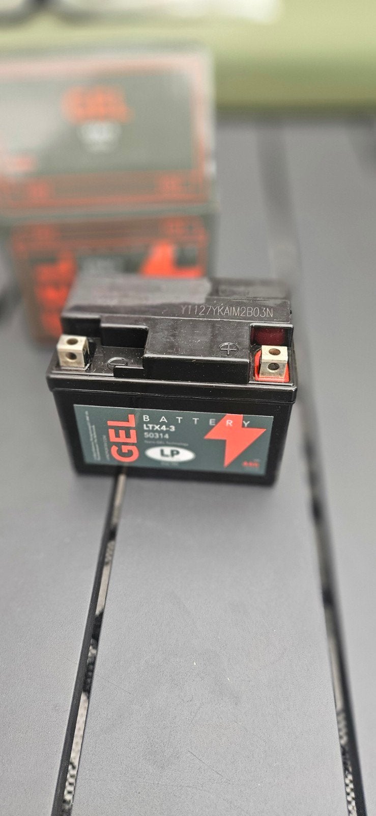 LP Batterij LTX4-3 GEL Accu 4Ah CCA 60, Ophalen of Verzenden, Nieuw, Universele onderdelen