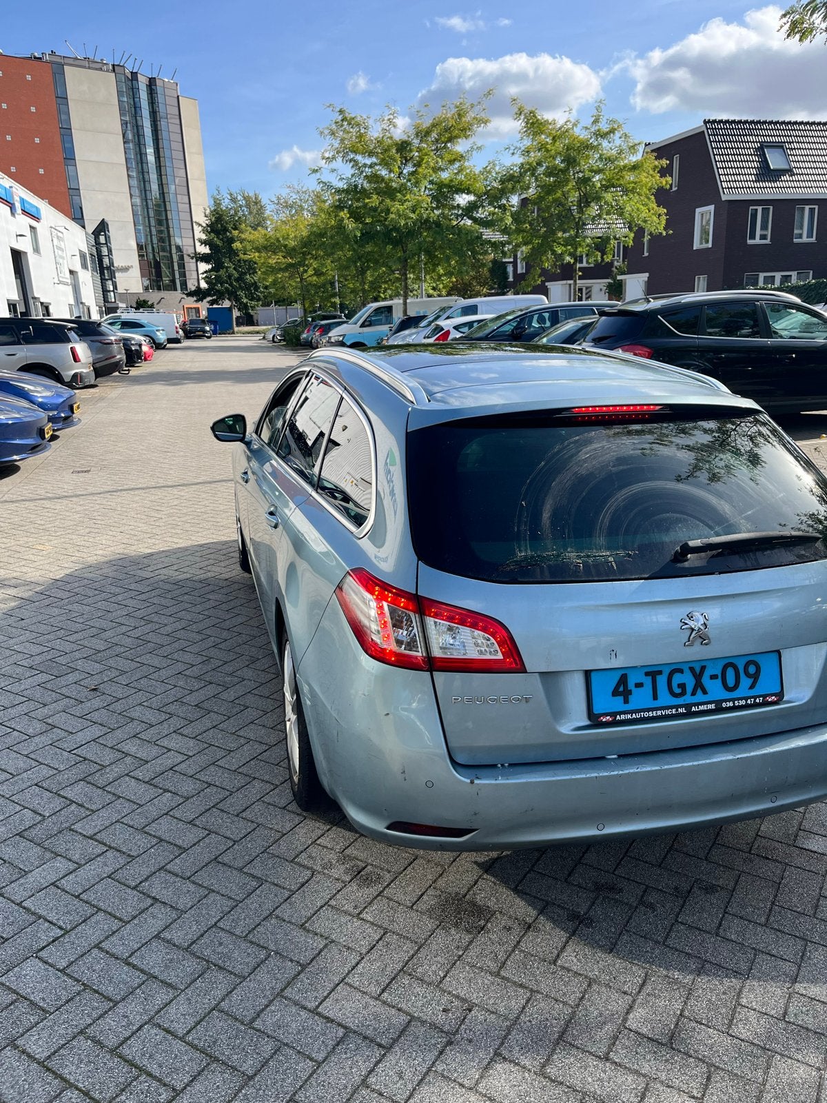 Peugeot 508 1.6 E-hdi 84KW SW 2-TRONIC 2014 Blauw, Auto's, 4 cilinders, Blauw, Origineel Nederlands, Stationwagon