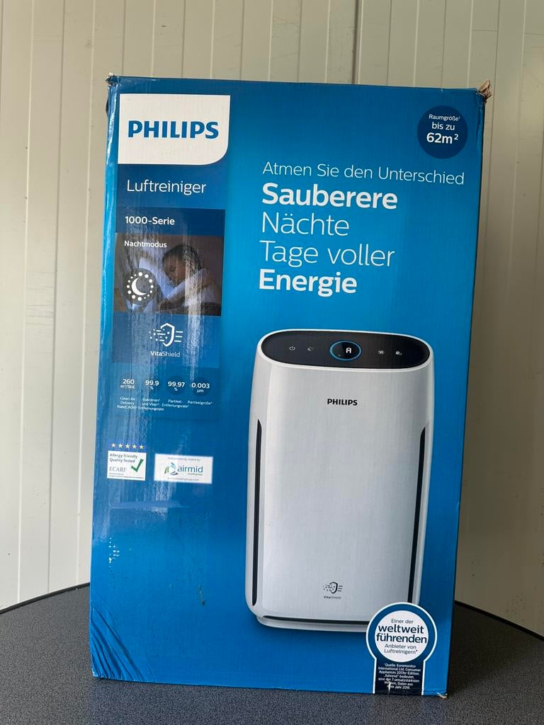 Philips 1000i series AC1217/10 - Luchtreiniger - Wit, Ophalen of Verzenden, Zo goed als nieuw, Luchtreiniger