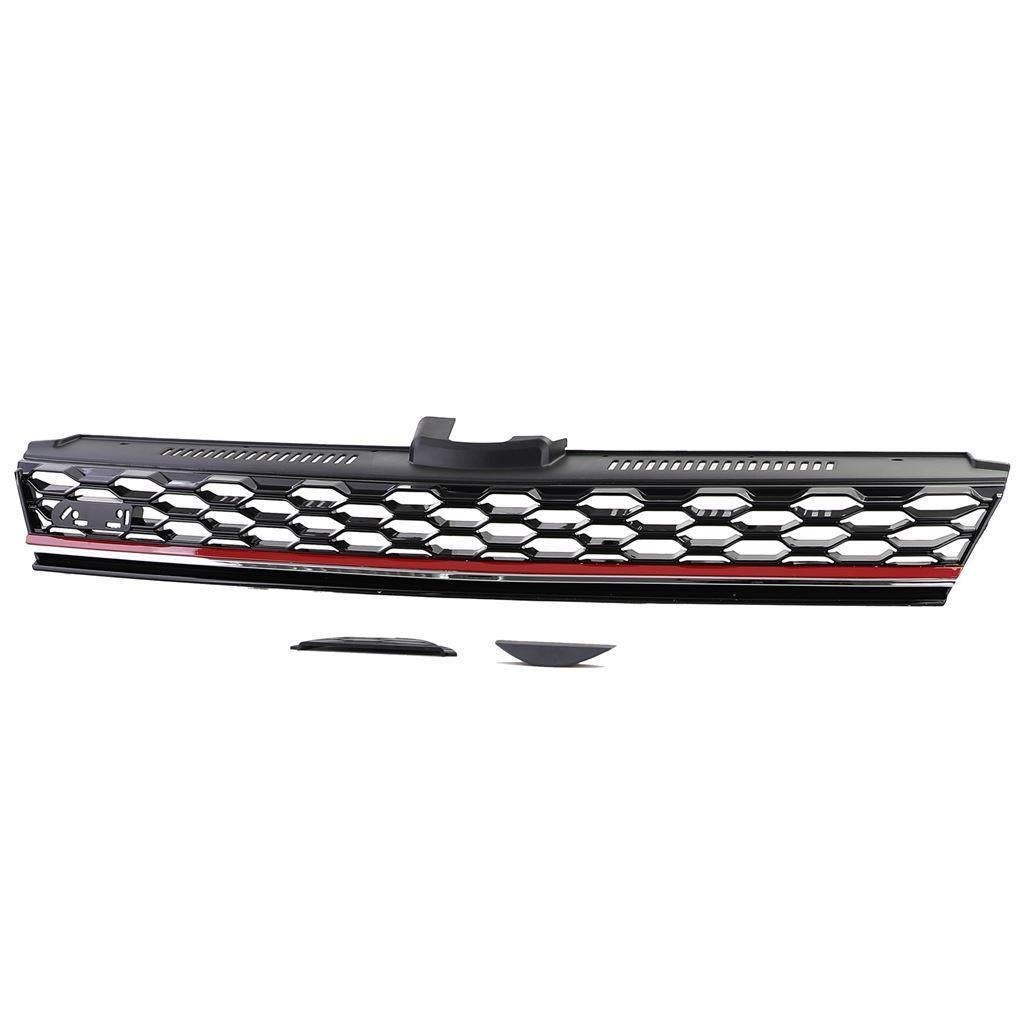 Embleem loos GTI Look Grill Rode Bies Geschikt Voor VW Golf, Verzenden, Automotive Parts, A.parts@hotmail.nl, Trasmolenlaan 12 3447 GZ Woerden