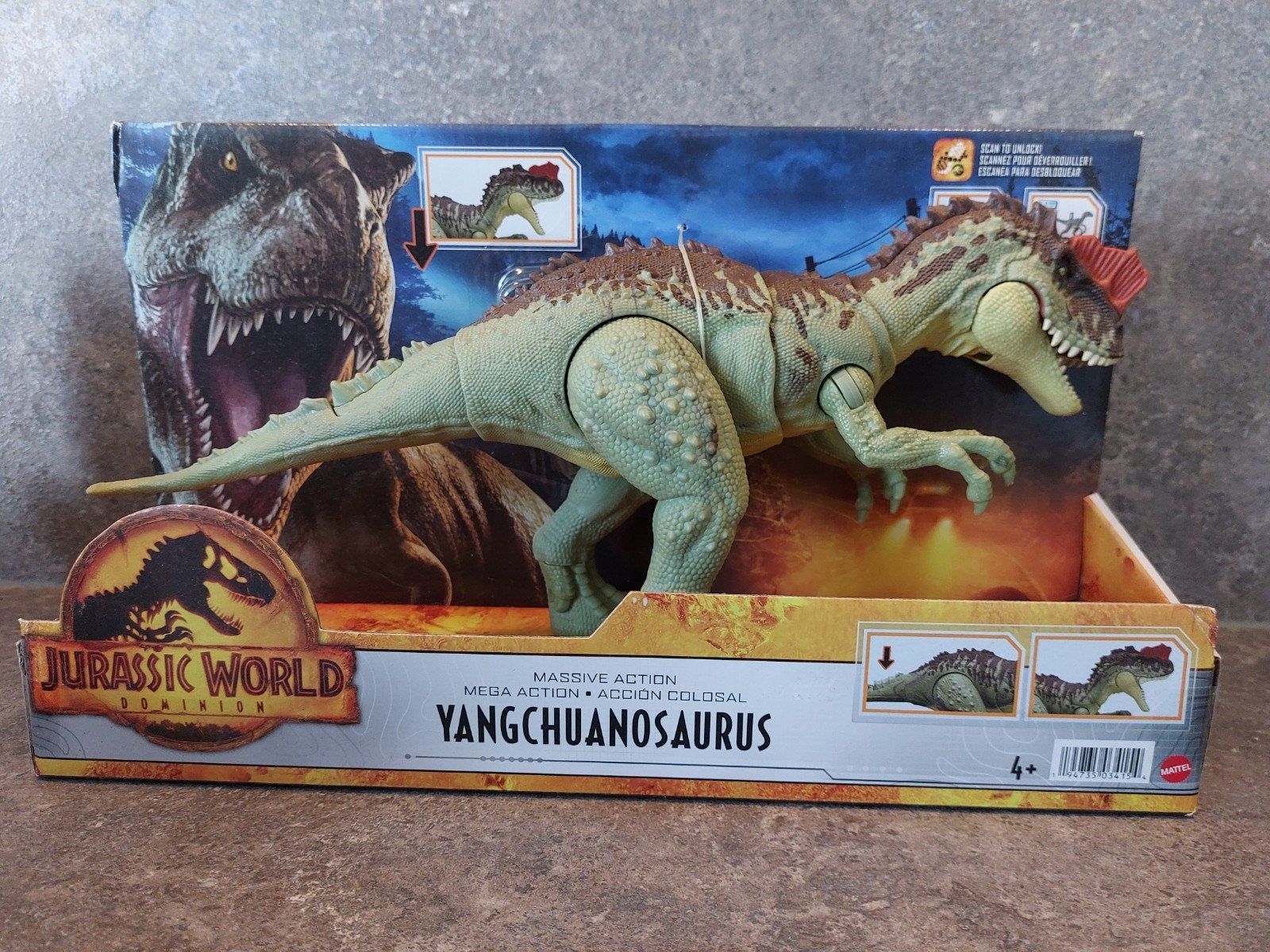 Jurassic World Dominion Yangchuanosaurus Actiefiguur, Ophalen of Verzenden, Nieuw