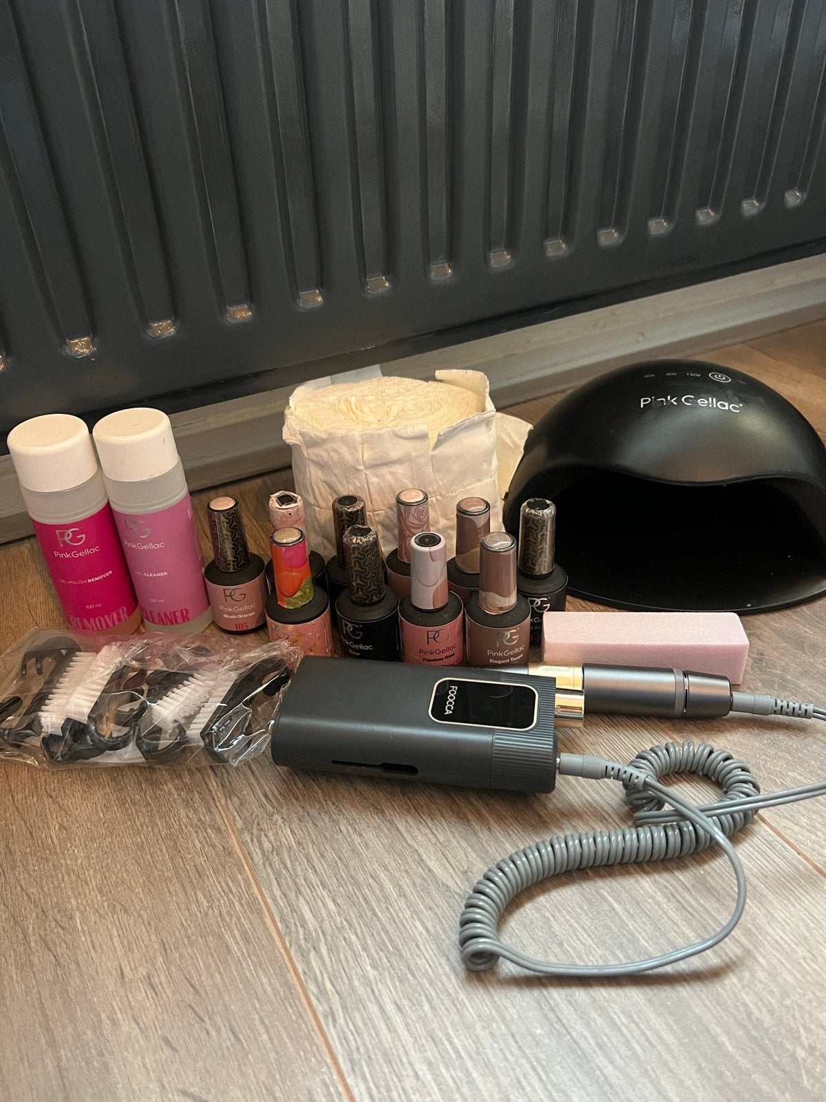 Pink Gellac Starterspakket met Lamp en Frees, Ophalen of Verzenden, Zo goed als nieuw, Verzorging