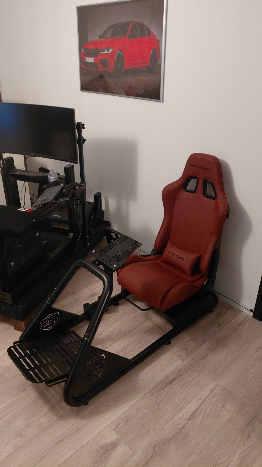gave en solide sim rig racestoel, Ophalen of Verzenden, Zo goed als nieuw