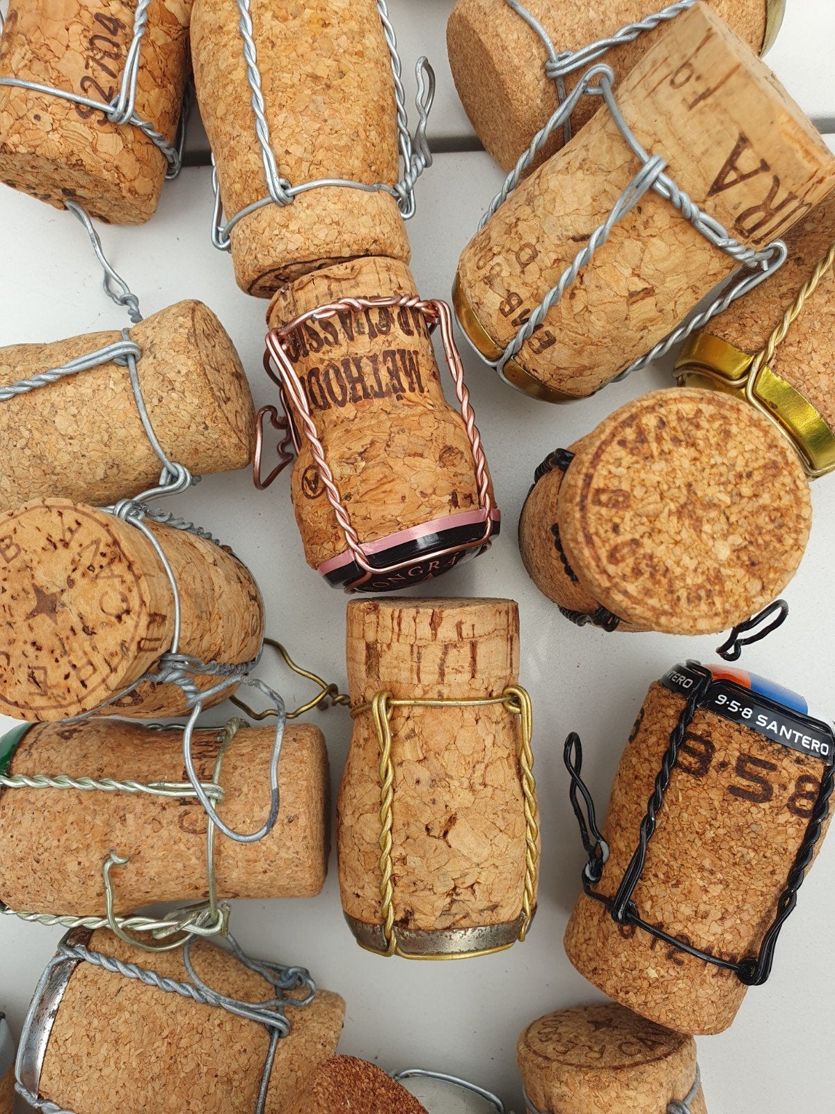 323 champagne/cava kurken, Ophalen