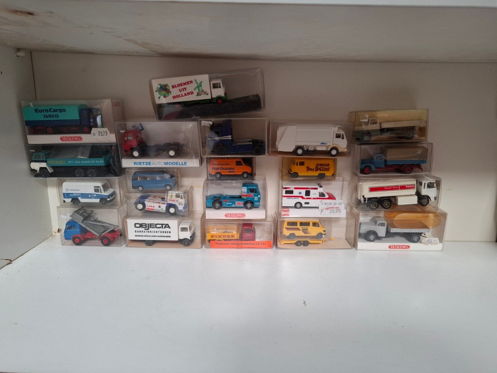 Verzameling modelauto's: Vrachtwagens en Bedrijfswagens, Ophalen of Verzenden