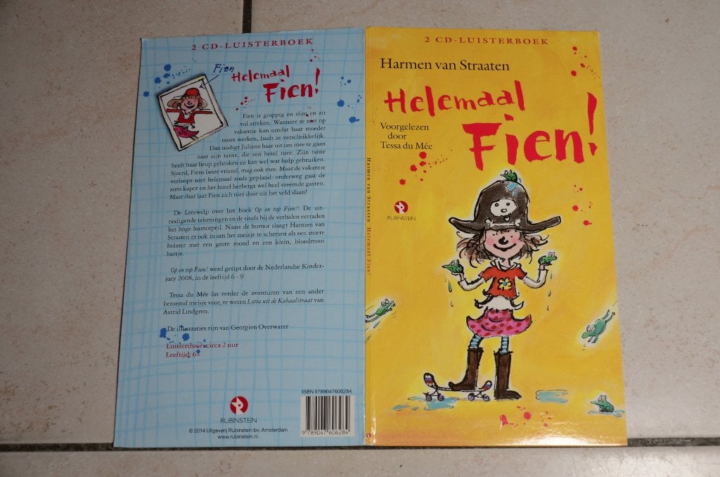 Luisterboek Helemaal Fien! / Harmen van Straaten 2 cd's, Boeken, Luisterboeken, Ophalen of Verzenden, Cd, Kind