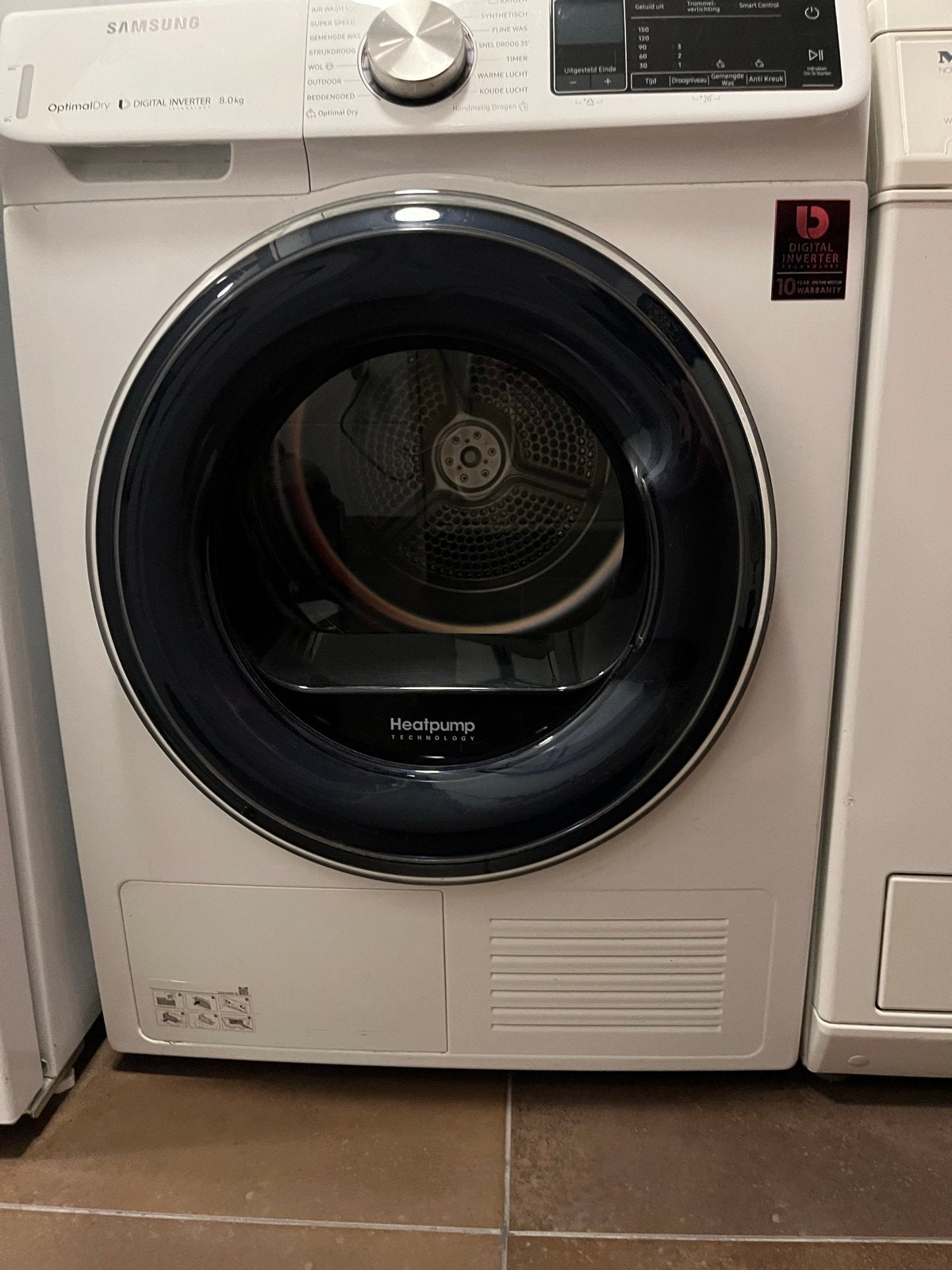Samsung OptimalDry warmtepompdroger 8 kg