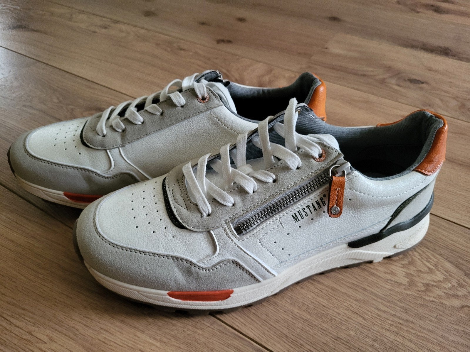 Mustang Sneakers 43, Ophalen, Wit, Nieuw, Sneakers of Gympen