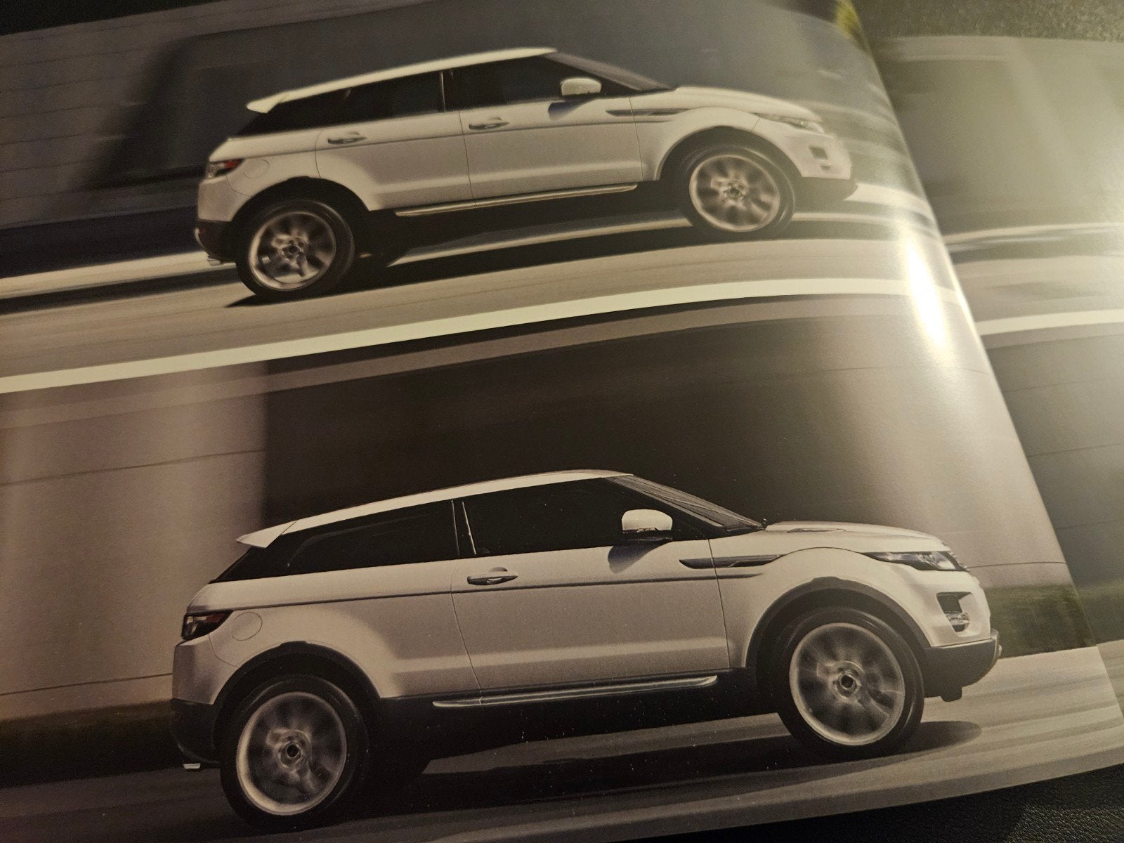 Brochure Range Rover Evoque 2012, Ophalen of Verzenden, Zo goed als nieuw, Overige merken