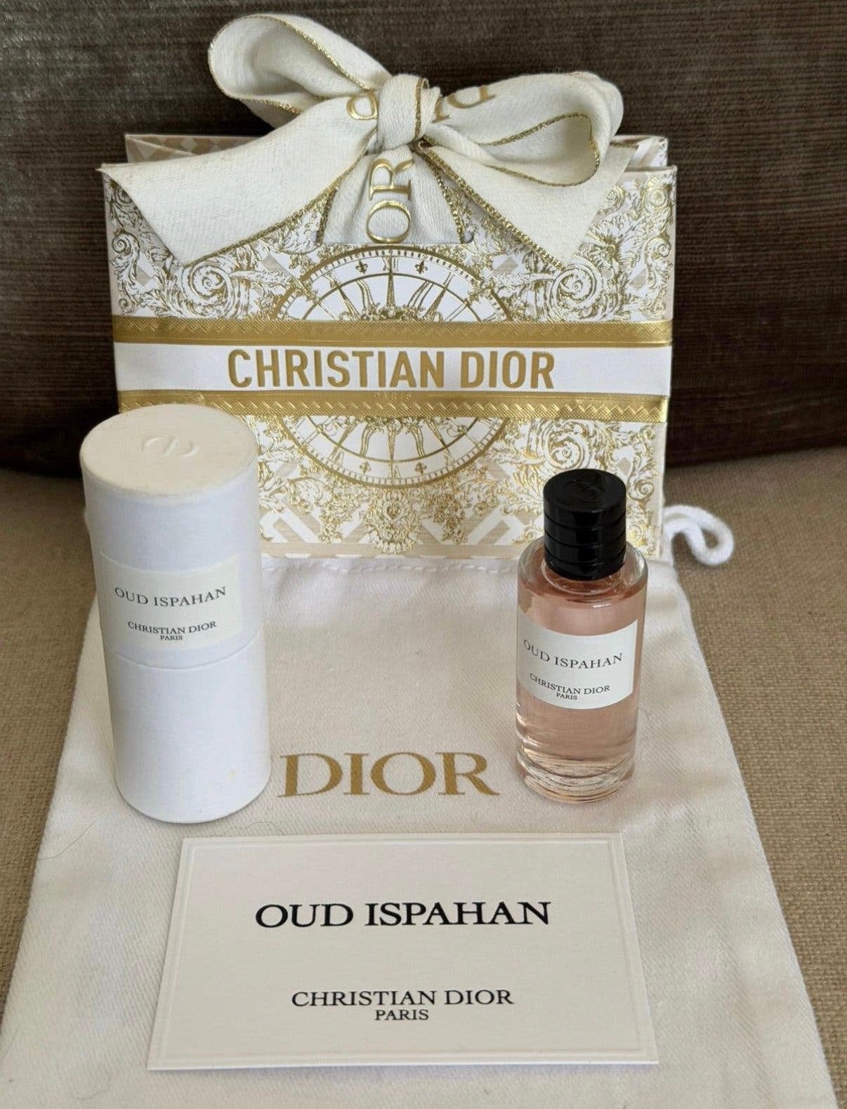 Miniatuur Dior Private Collection, Oud Ispahan 7,5 ml edp, Verzenden, Nieuw, Miniatuur, Gevuld