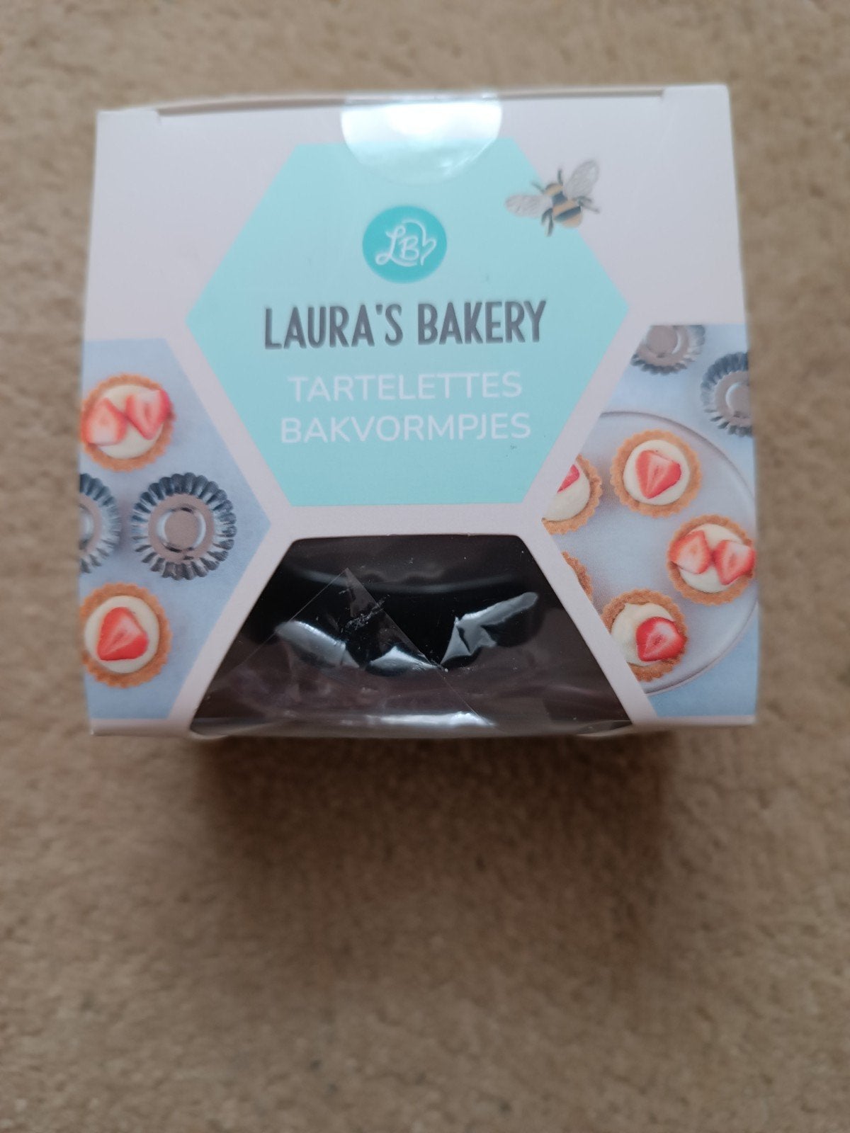 Laura's Bakery Tartelettes Bakvormpjes 12 vormpjes, Ophalen of Verzenden, Nieuw, Bakvorm