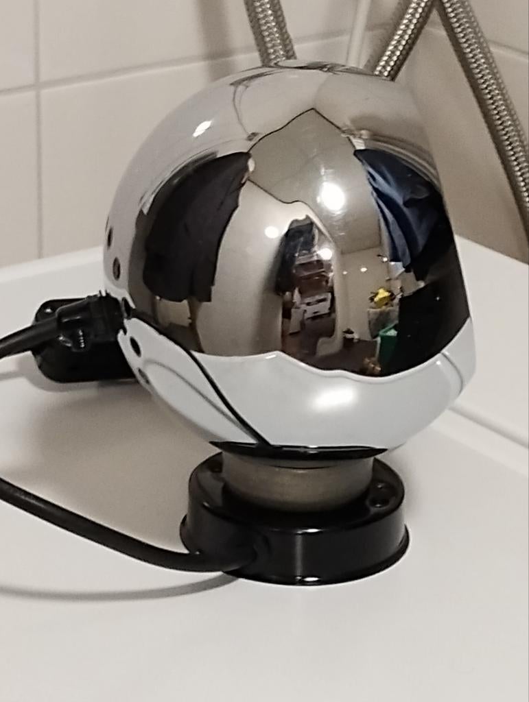 Vintage Goffredo Reggiani space age magnetic wand lamp, Ophalen of Verzenden