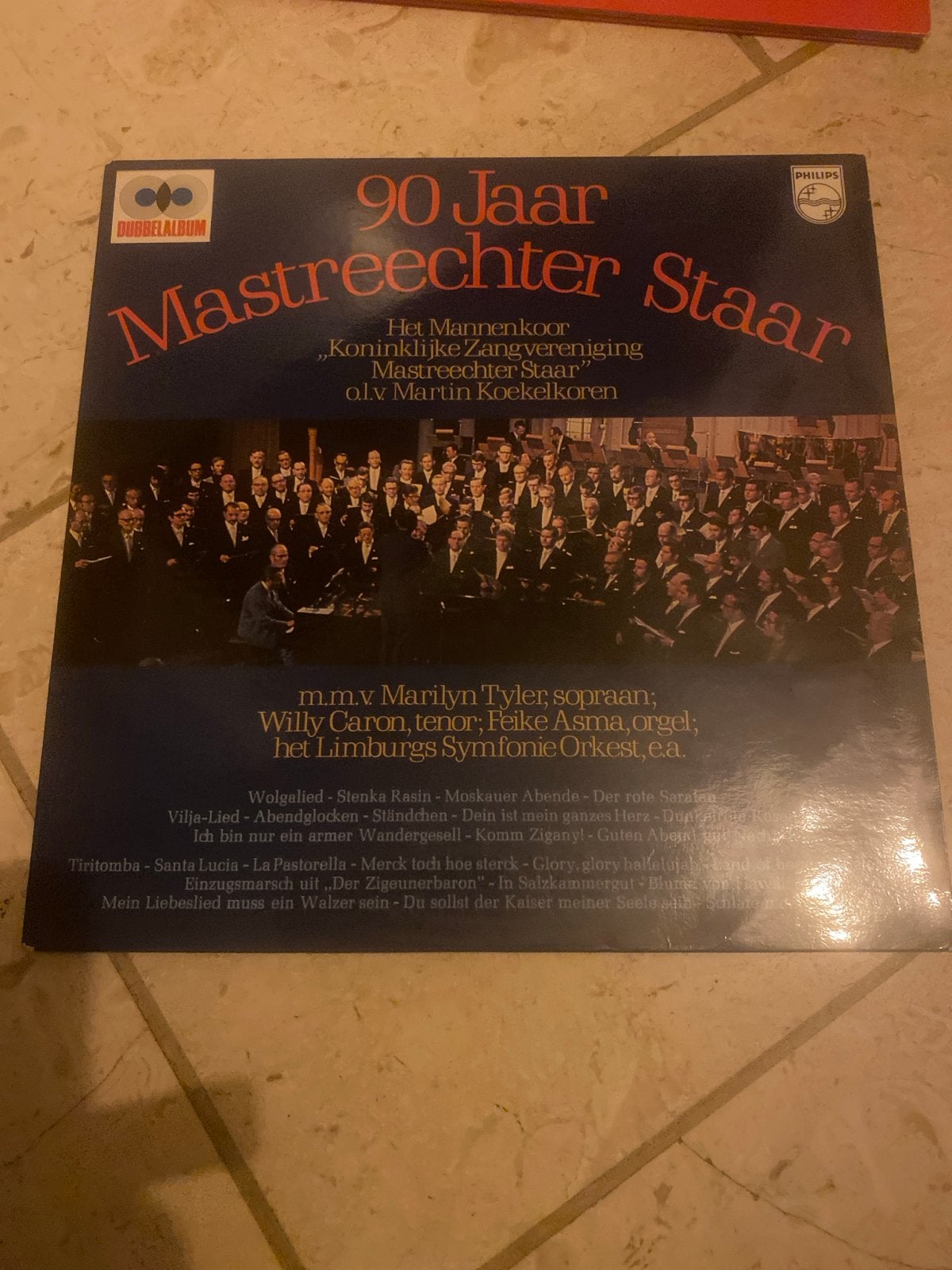 LP 90 Jaar Mastreechter Staar - Koormuziek Dubbelalbum, Gebruikt, Overige componisten, Modernisme tot heden, Ophalen of Verzenden