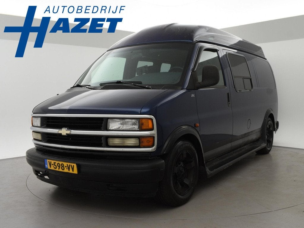 Chevrolet USA Starcraft 5.7 V8 245 PK LPG AUT. DUBBEL CAB. +, Auto's, Bestelauto's, Achterwielaandrijving, Gebruikt, 8 cilinders