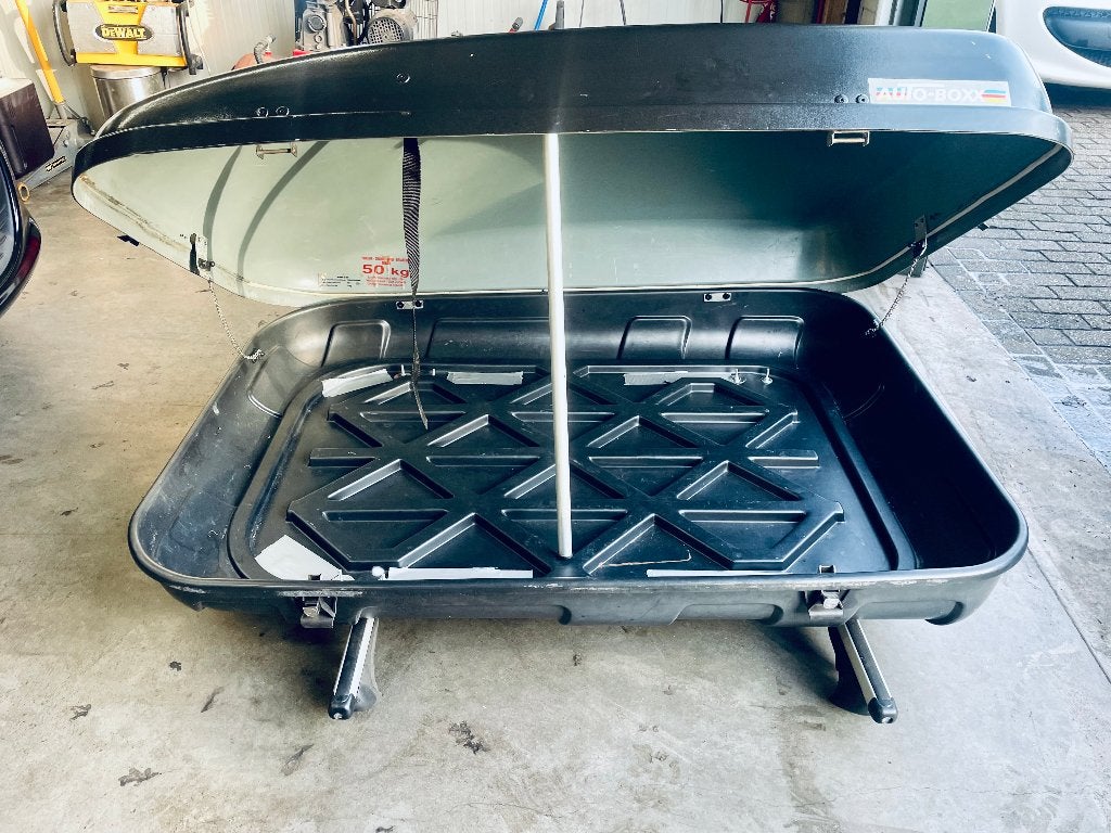 Hapro Roady 350 Dakkoffer / Dakdrager B100cm  L130cm D35cm, Ophalen, Gebruikt