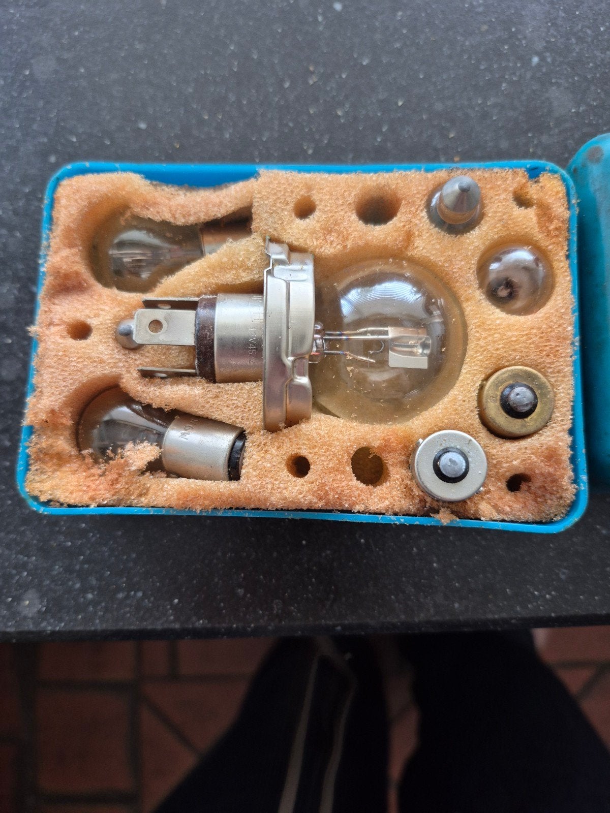 Vintage Neglin autolampen set in originele doos, Ophalen of Verzenden, Nieuw, Oldtimer onderdelen