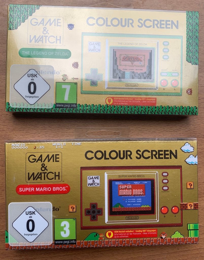 Nintendo Game en Watch Zelda / Mario, Spelcomputers en Games, Ophalen, Nieuw, Overige modellen