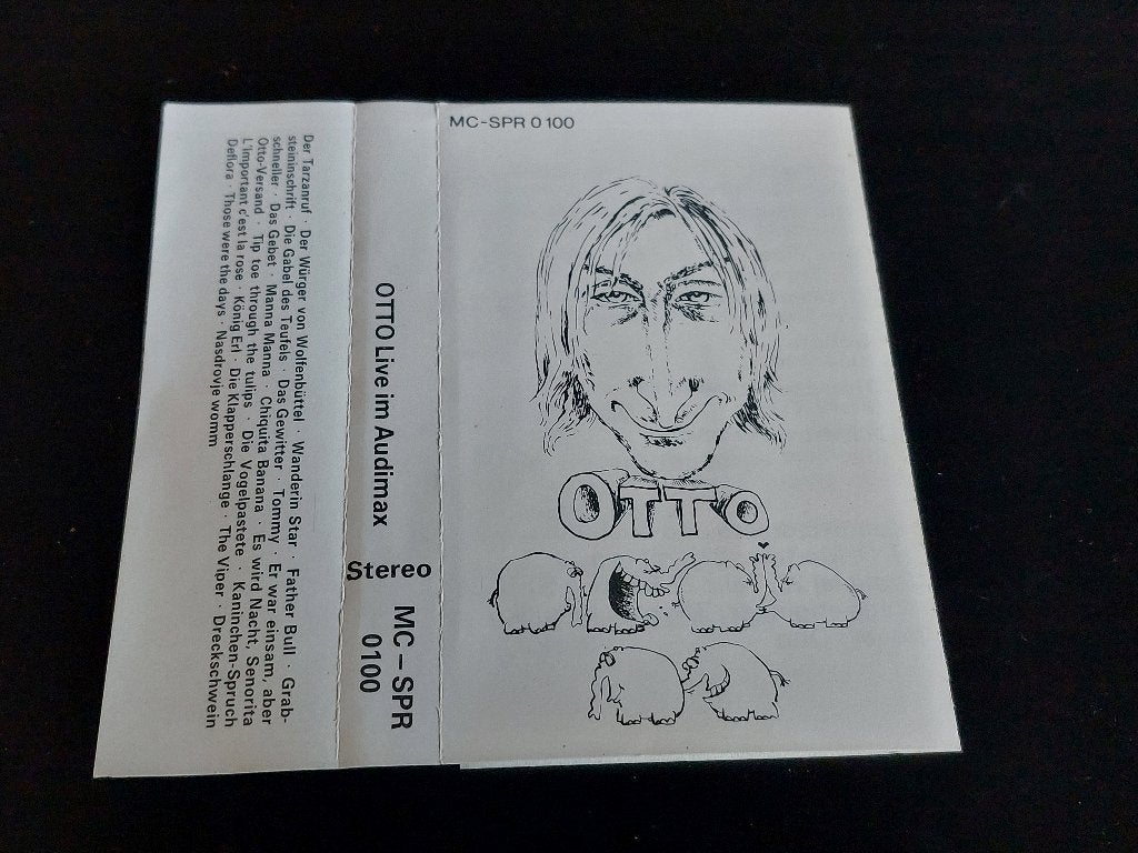 OTTO - LIVE IM AUDIMAX (MC), Cd's en Dvd's, Cassettebandjes, 1 bandje, Ophalen of Verzenden, Zo goed als nieuw, Origineel