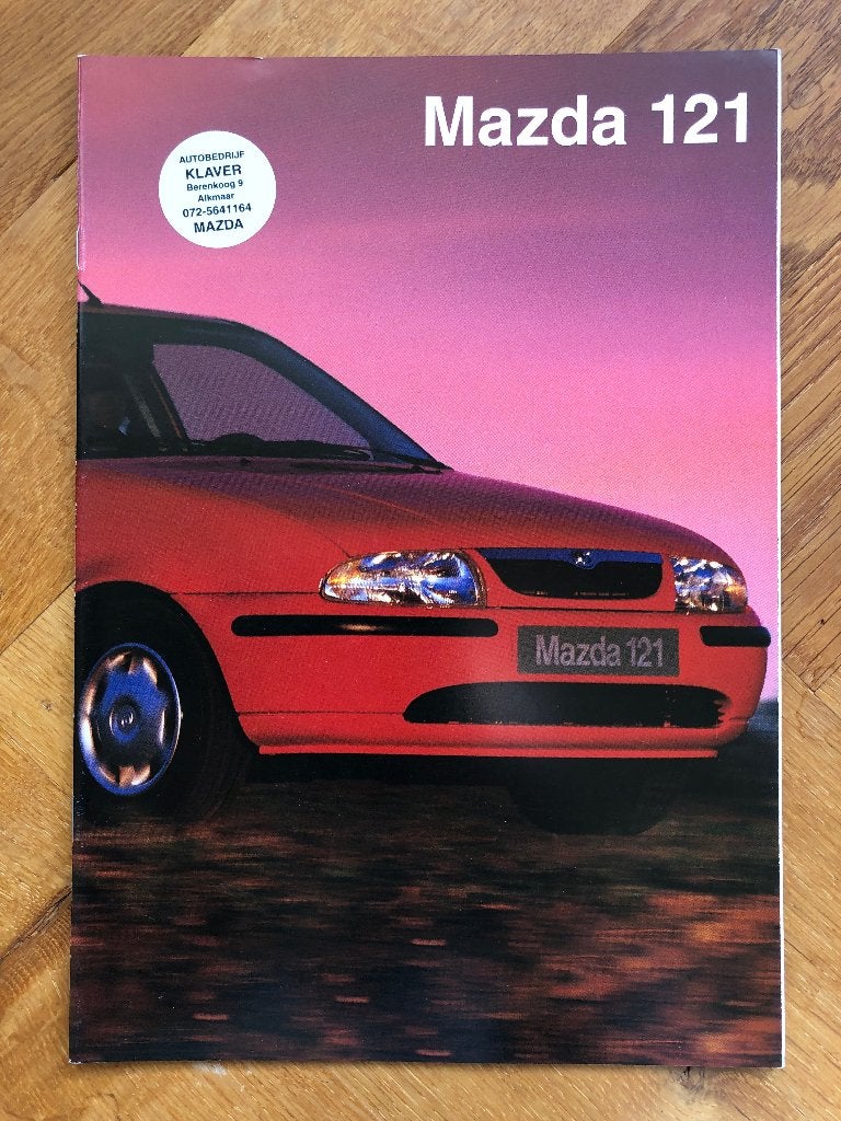 Mazda 121 folder 1995, Verzenden, Mazda, Nieuw, Mazda