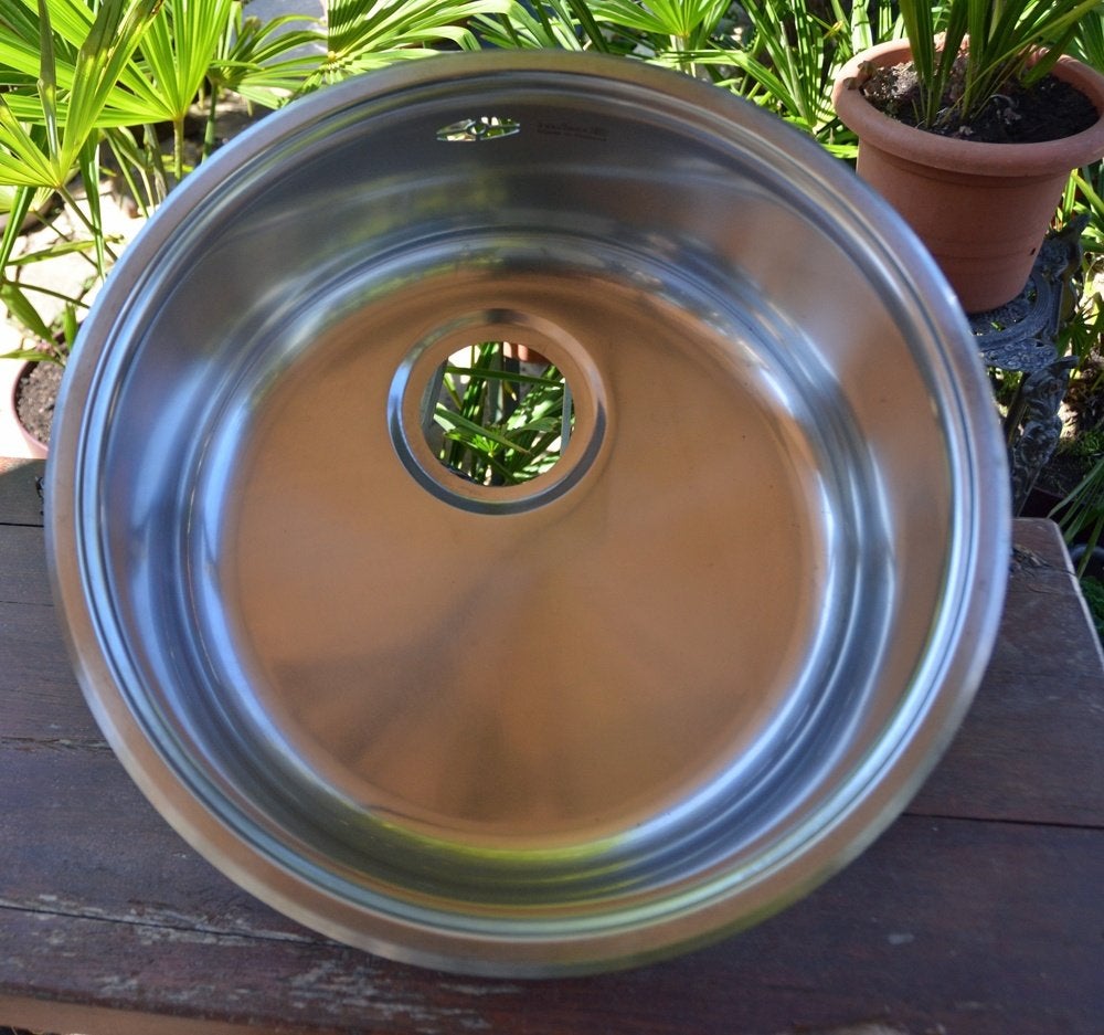 Reginox spoelbak RVS, Ophalen, Minder dan 50 cm, Zo goed als nieuw, Minder dan 25 cm
