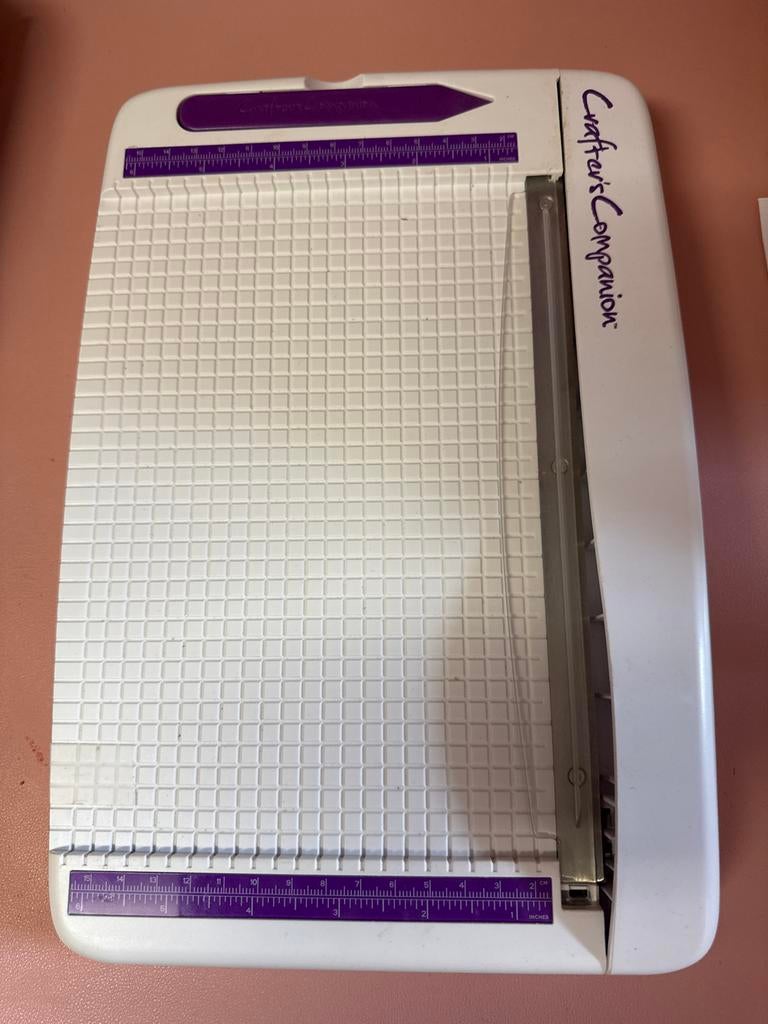 Crafts Companion Snijmachine en Scorebord, Gebruikt, Geschikt voor karton, Overige thema's, Gereedschap of Toebehoren
