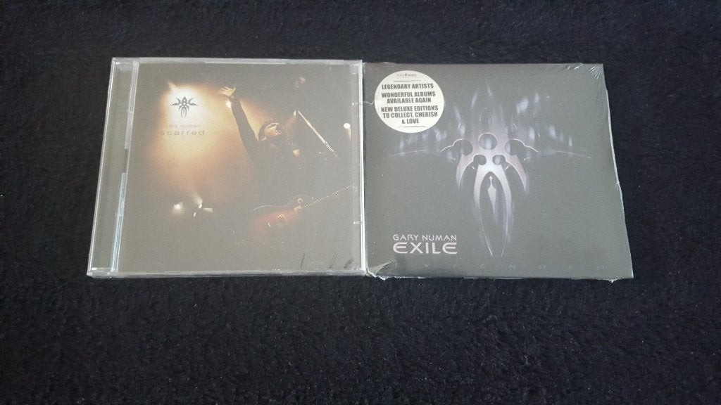 Gary Numan - Exile Extended CD e/o Scarred Live - 2 x CD set, Cd's en Dvd's, Ophalen of Verzenden, Elektronisch