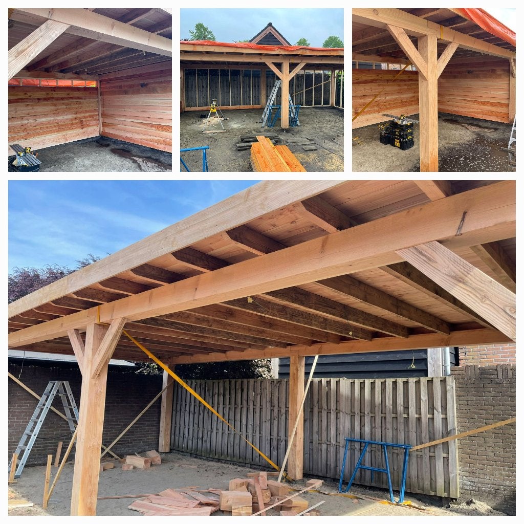 douglas balken 150x150 prijs 16 euro per m1, Ophalen, Nieuw, 250 cm of meer, Balken