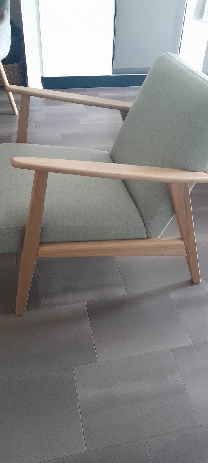 Mooie makkelijke fauteuil, Ophalen, Zo goed als nieuw, 75 tot 100 cm, 50 tot 75 cm