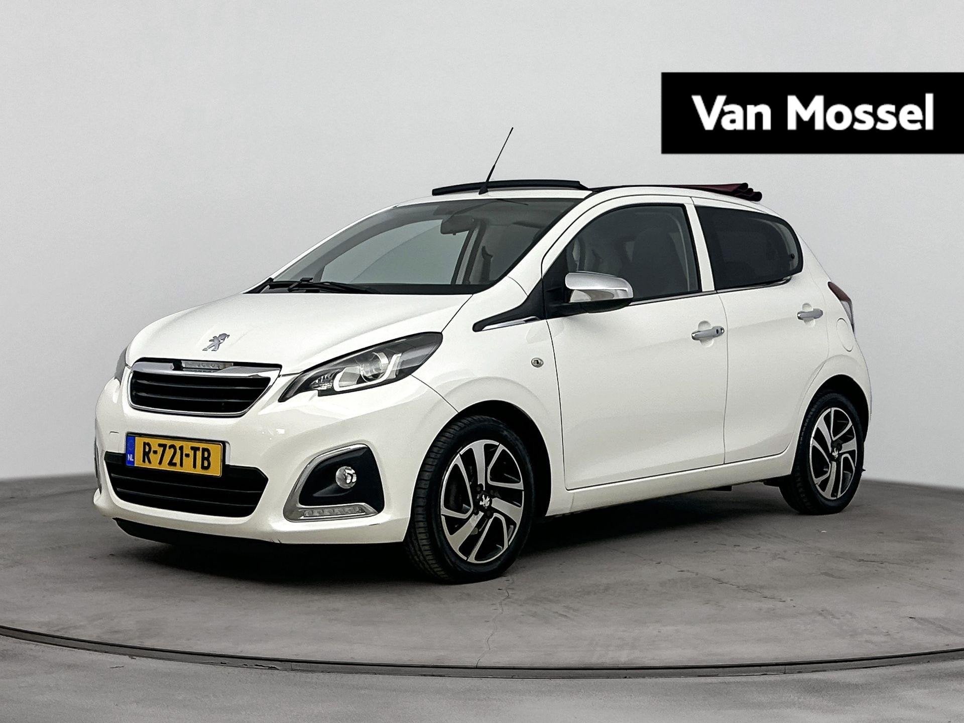 Peugeot 108 1.2 Puretech Allure TOP! | CABRIO | KEYLESS | CA, Voorwielaandrijving, 12 maanden, Stof, Gebruikt