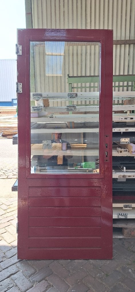 Achterdeur schuurdeur buitendeur deur 210.6 x 87.4 ( 085 ), Ophalen, Gebruikt, 80 tot 100 cm, Buitendeur