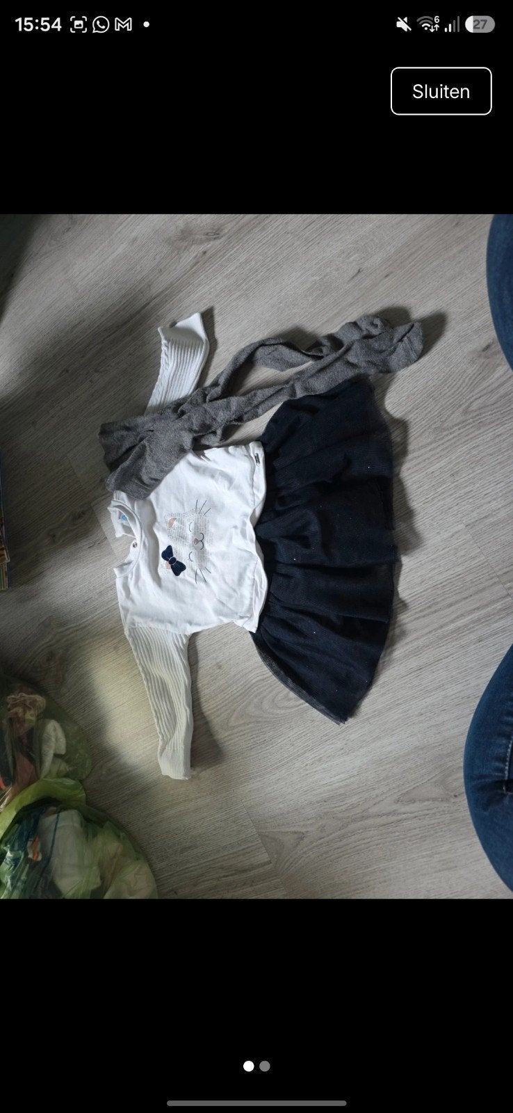 Leuk kledingpakket voor meisje (jurkje, shirtjes), Gebruikt, Mayoral, Name It, Meisje, Ophalen of Verzenden