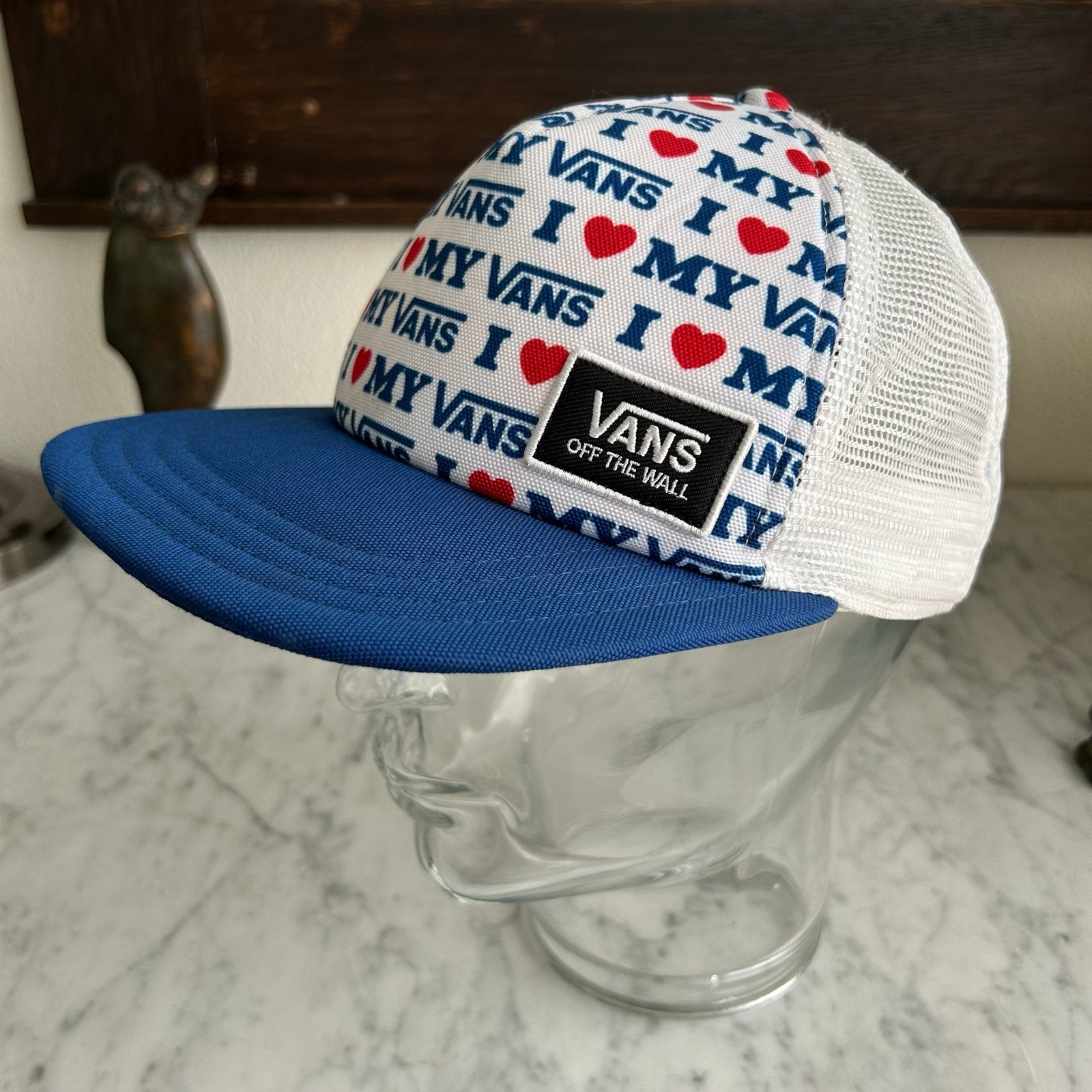NIEUW Vans "I Love My Vans" Trucker verstelbare Pet UNISEX, Ophalen of Verzenden, Nieuw, One size fits all, Pet