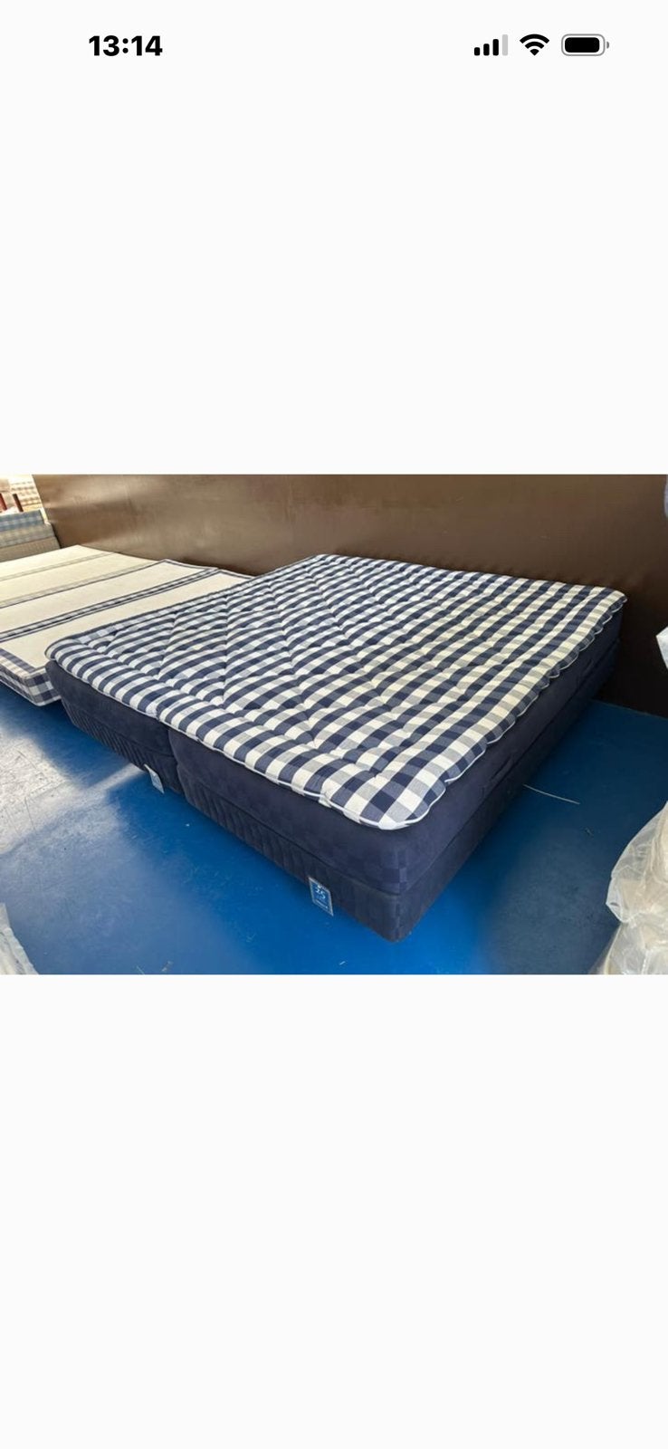 Gebruikte Hästens Elektrische Boxspring 210x210, Ophalen of Verzenden