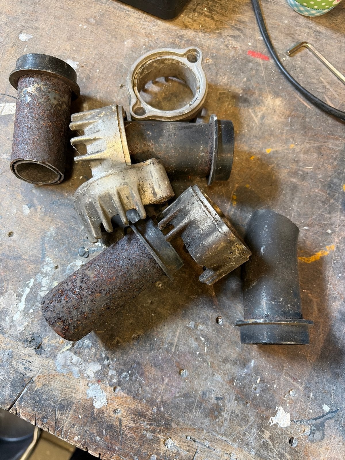 Honda CB750 / CB700 Uitlaatringen - Gebruikt, Ophalen of Verzenden, Gebruikt