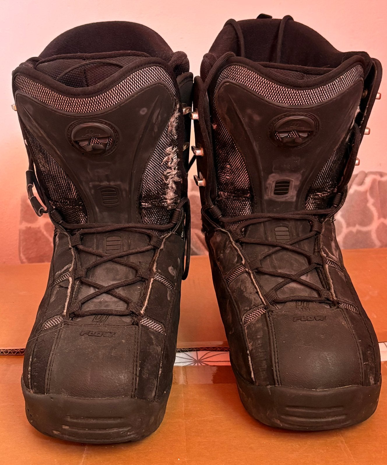 Snowboard schoenen, maat 46,5, Sport en Fitness, Snowboarden, Ophalen, Gebruikt, Schoenen